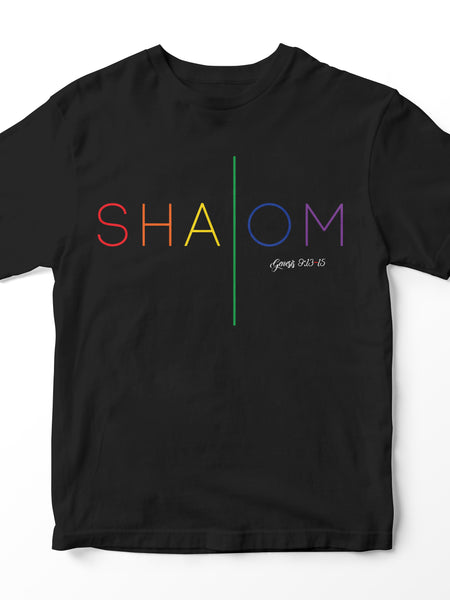 SHALOM – Menorah Tees